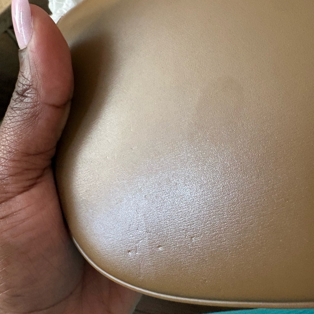 Saint Laurent Mini Voltaire Shoulder Bag — Dark Cork Calfskin — Retail $2500 - Picture 13 of 15